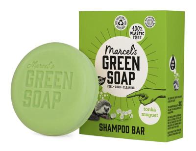 Marcel's GR Soap Shampoo bar tonka & muguet