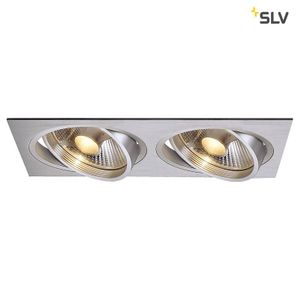 SLV New Tria 2 ES111 230V ALU inbouwspot