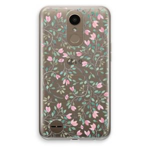 Sierlijke bloemen: LG K10 (2017) Transparant Hoesje