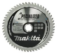 Makita Accessoires E-16760 | Afkort- en cirkelzaagblad | Aluminium | Efficut | 165x20mm | 54T - E-16760