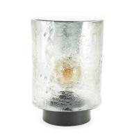 By-Boo Tafellamp Silon Glas, 33cm hoog - Zwart - thumbnail
