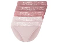esmara 5 dames slips (Donkerroze/roze, M (40/42)) esmara 5 dames slips (Donkerroze/roze, M (40/42))