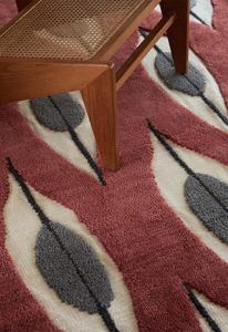 Layered - Vloerkleed Stig Lindberg Trellis Rug Claret Red -