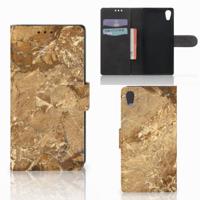 Sony Xperia XA1 | Bookcase | Marmer Creme