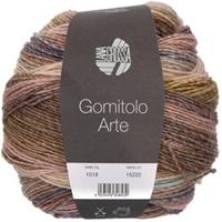 Lana Grossa Gomitolo Arte 1018 Antraciet/donkergrijs/olijfbruin/beige/taupe/mint/lichtgrijs/grijsbruin