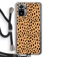 Panter: Xiaomi Redmi Note 10S Transparant Hoesje met koord