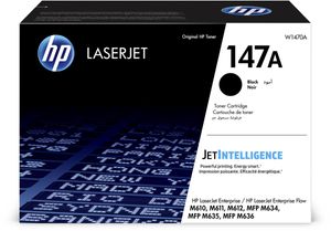 HP toner 147A, 10.500 pagina&apos;s, OEM W1470A, zwart