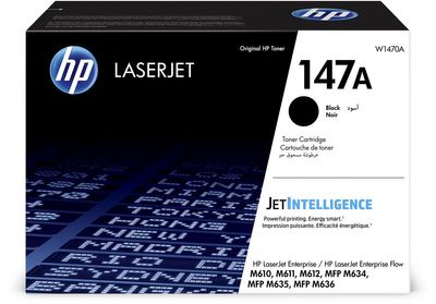 HP toner 147A, 10.500 pagina&apos;s, OEM W1470A, zwart