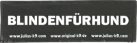 Julius-K9 label - Blindenfürhund