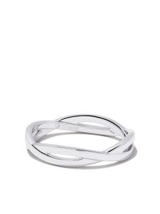 De Beers Jewellers bague Infinity en or 18ct 3 mm - Argent