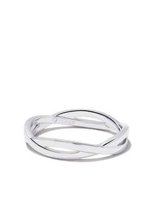De Beers Jewellers bague Infinity en or 18ct 3 mm - Argent