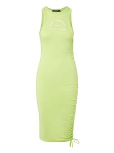 Karl Lagerfeld robe en coton biologique à logo imprimé - Vert