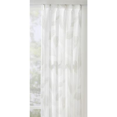 Leen Bakker - Vitrage Haze - Polyester/Viscose - Wit - H300 Cm