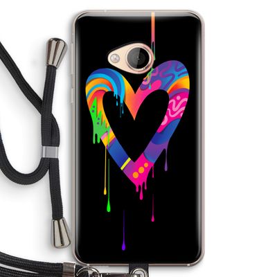 Melts My Heart: HTC U Play Transparant Hoesje met koord