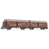 Fleischmann 6660033 N Leig-wagoneenheid 2 van de DRG Overdekte goederenwagen Glleh „Dresden”