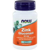 Zink Gluconaat 50 mg - thumbnail