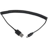 Gembird CC-MUSB2C-AMBM-6 1.8m Micro USB 5 pin USB AM Zwart mobiele telefoonkabel
