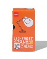 HEMA Led kogel frost E27 4.2W 470lm dim