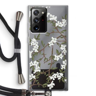 Blossoming spring: Samsung Galaxy Note 20 Ultra / Note 20 Ultra 5G Transparant Hoesje met koord