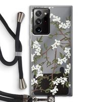 Blossoming spring: Samsung Galaxy Note 20 Ultra / Note 20 Ultra 5G Transparant Hoesje met koord