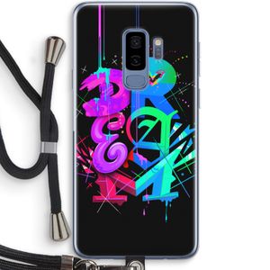 Dream: Samsung Galaxy S9 Plus Transparant Hoesje met koord
