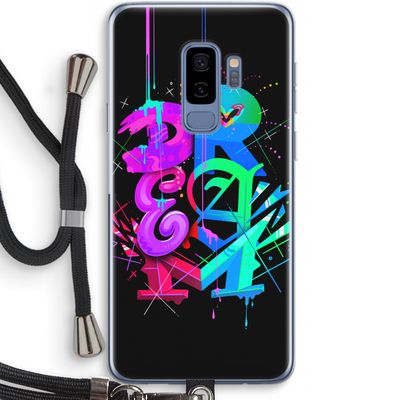 Dream: Samsung Galaxy S9 Plus Transparant Hoesje met koord