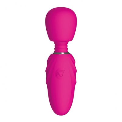 Nomi Tang - Compacte Pocket Wand Massager met 2 Opzetstukken Roze Nomi Tang - Compacte Pocket Wand Massager met 2 Opzetstukken Roze