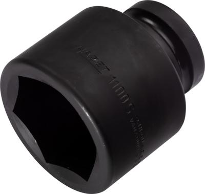 HAZET Krachtdopsleutel 1100S-55 · 1 inch (25 mm) vierkant hol · Buiten-zeskant-profiel · SW 55 mm