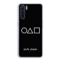 Squid Game: Oppo A91 Transparant Hoesje