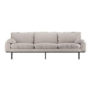 HKliving Retro Sofa 4-zitsbank - Beige