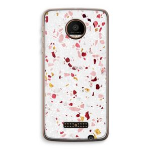 Terrazzo N°9: Motorola Moto Z Force Transparant Hoesje