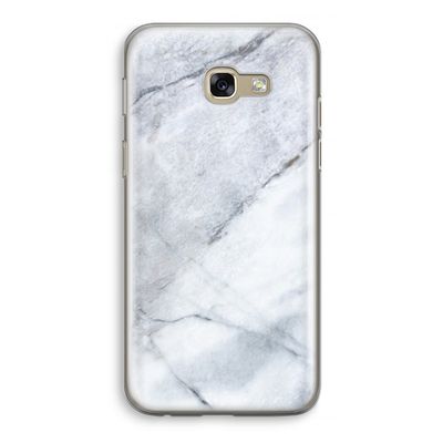 Witte marmer: Samsung Galaxy A5 (2017) Transparant Hoesje