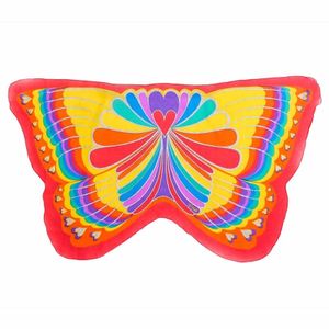 Rode regenboog vlinder vleugels voor kinderen   -