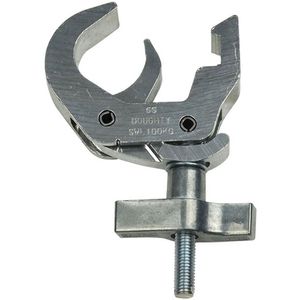 Doughty Slim Line 50mm Quick Trigger Clamp, chroom, max. 100 kg