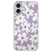 iPhone 16 hybride hoesje - Lavender blossoms