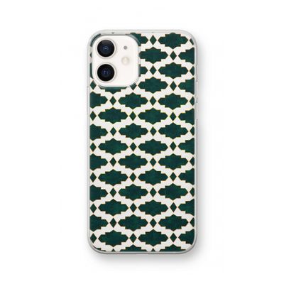 Moroccan tiles: iPhone 12 Transparant Hoesje