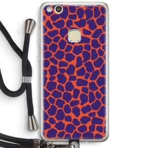 Purple Giraffe: Huawei Ascend P10 Lite Transparant Hoesje met koord