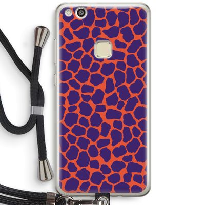 Purple Giraffe: Huawei Ascend P10 Lite Transparant Hoesje met koord