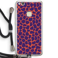 Purple Giraffe: Huawei Ascend P10 Lite Transparant Hoesje met koord