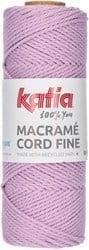 Katia Macramé Cord Fine 213 Kauwgom roze