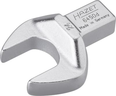 HAZET Insteek-steeksleutel 6450D-24 · 14 x 18 mm insteekvierkant massief · Buiten-zeskant-profiel · SW 24 mm