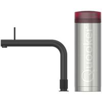 Quooker Front Keukenkraan Set - Kokend Warm- en Koud Water - Zwart - Inclusief PRO3 Reservoir