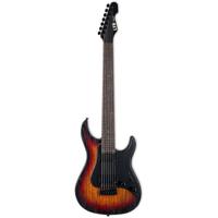 ESP LTD Deluxe SN-1007 HT Baritone Fireblast 7-snarige elektrische gitaar - thumbnail