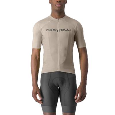 Castelli Prologo Lite fietsshirt korte mouw clay heren