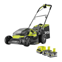 Hybride Accu 37cm Grasmaaier (inc. 2x 5.0Ah accu) Ryobi - Ryobi