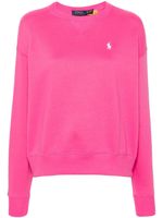 Polo Ralph Lauren sweat à logo brodé - Rose - thumbnail