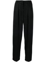 The Mannei pantalon Terras à coupe droite - Noir