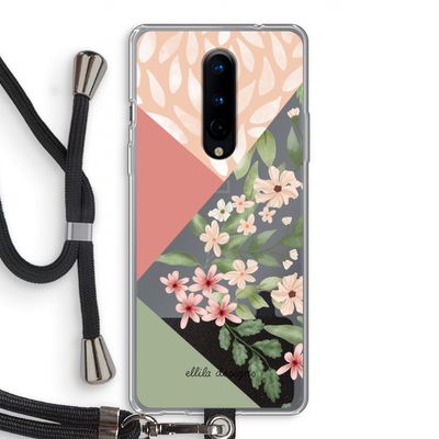 Sweet heaven geometrics: OnePlus 8 Transparant Hoesje met koord