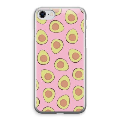 Dancing avocados: iPhone 8 Transparant Hoesje