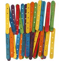 Creativ Company Houten constructiestokjes kleur, 500st.